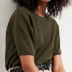 Banana Republic Short Sleeve Cotton Sweater